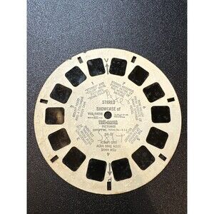 Vintage View-Master‎ DR-37 Showcase Reel w/Sleeve
